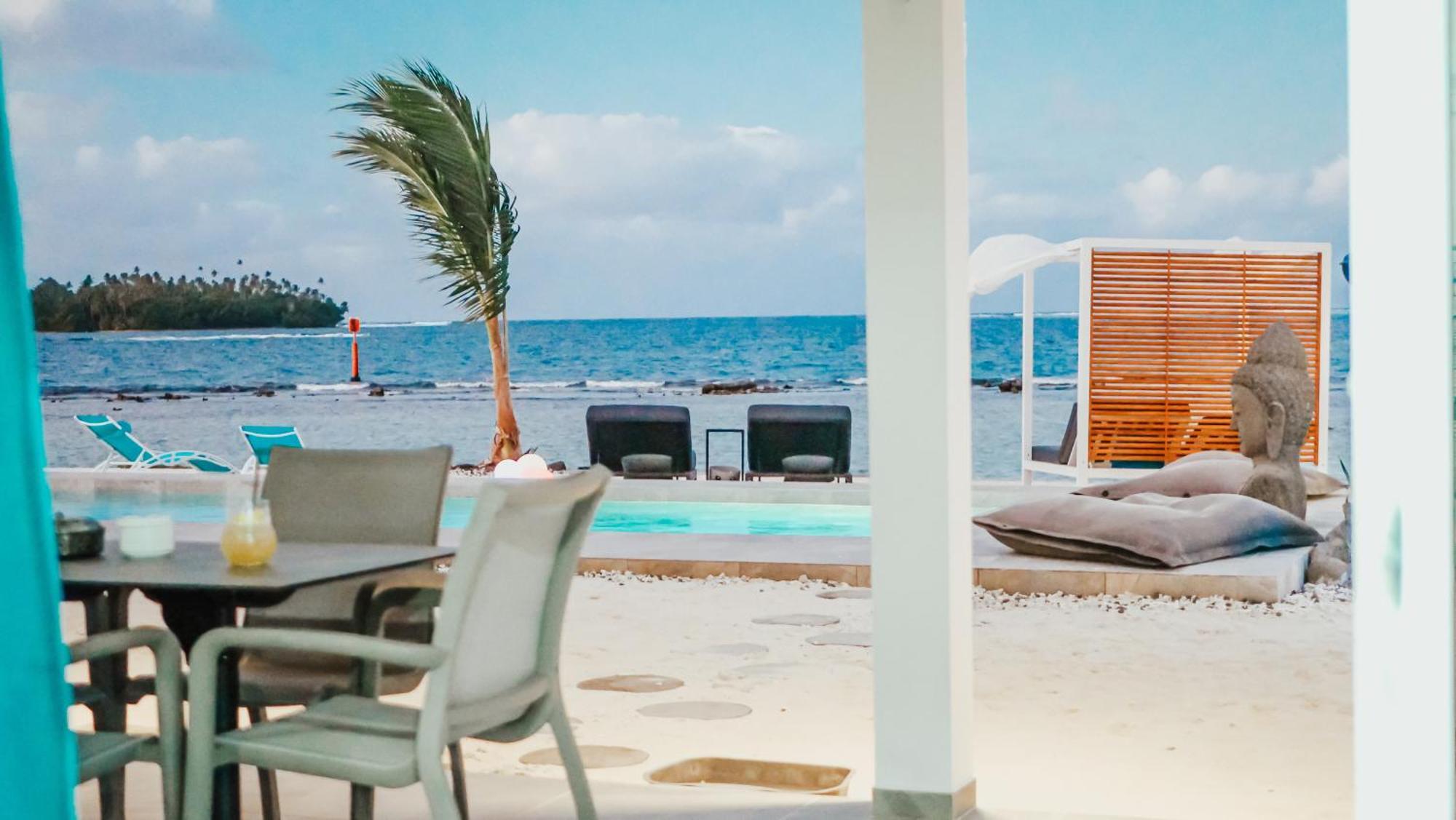 Pension Irivai, Appartement Uo Uo 3 Chambres Vue Mer 우투로아 외부 사진