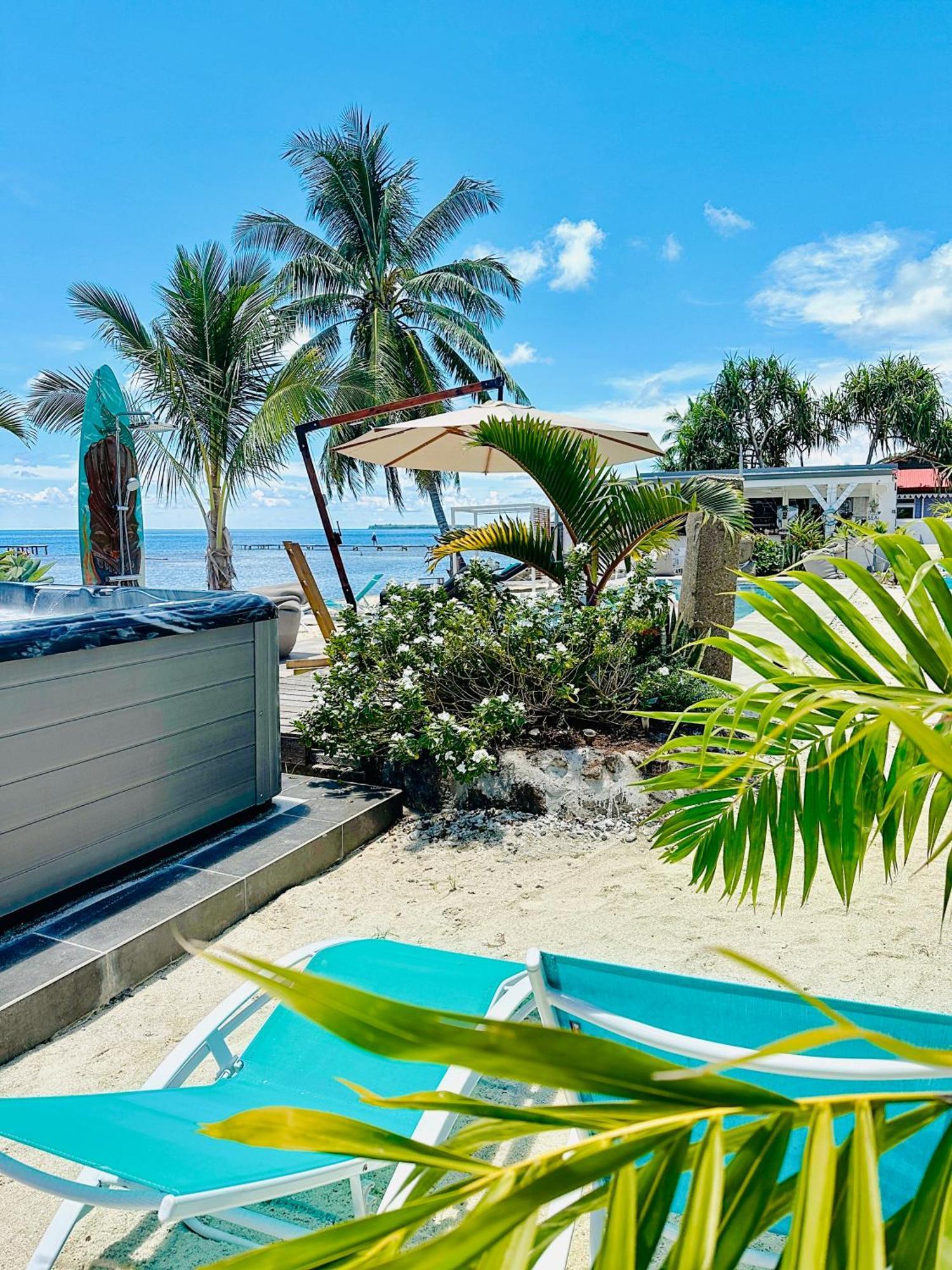 Pension Irivai, Appartement Uo Uo 3 Chambres Vue Mer 우투로아 외부 사진