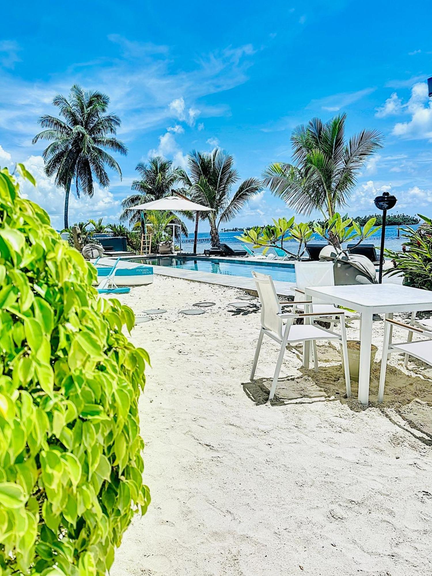 Pension Irivai, Appartement Uo Uo 3 Chambres Vue Mer 우투로아 외부 사진