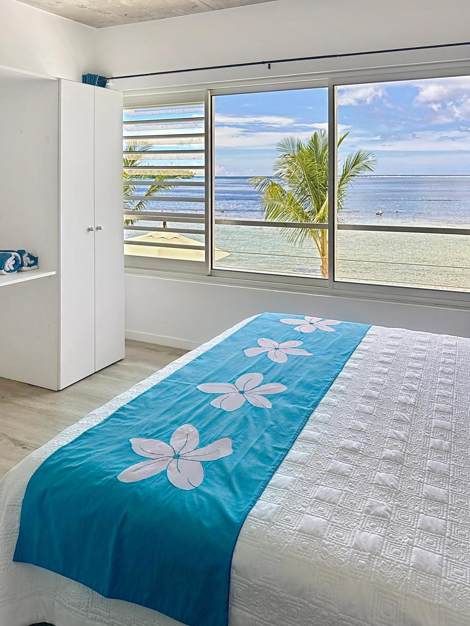 Pension Irivai, Appartement Uo Uo 3 Chambres Vue Mer 우투로아 외부 사진