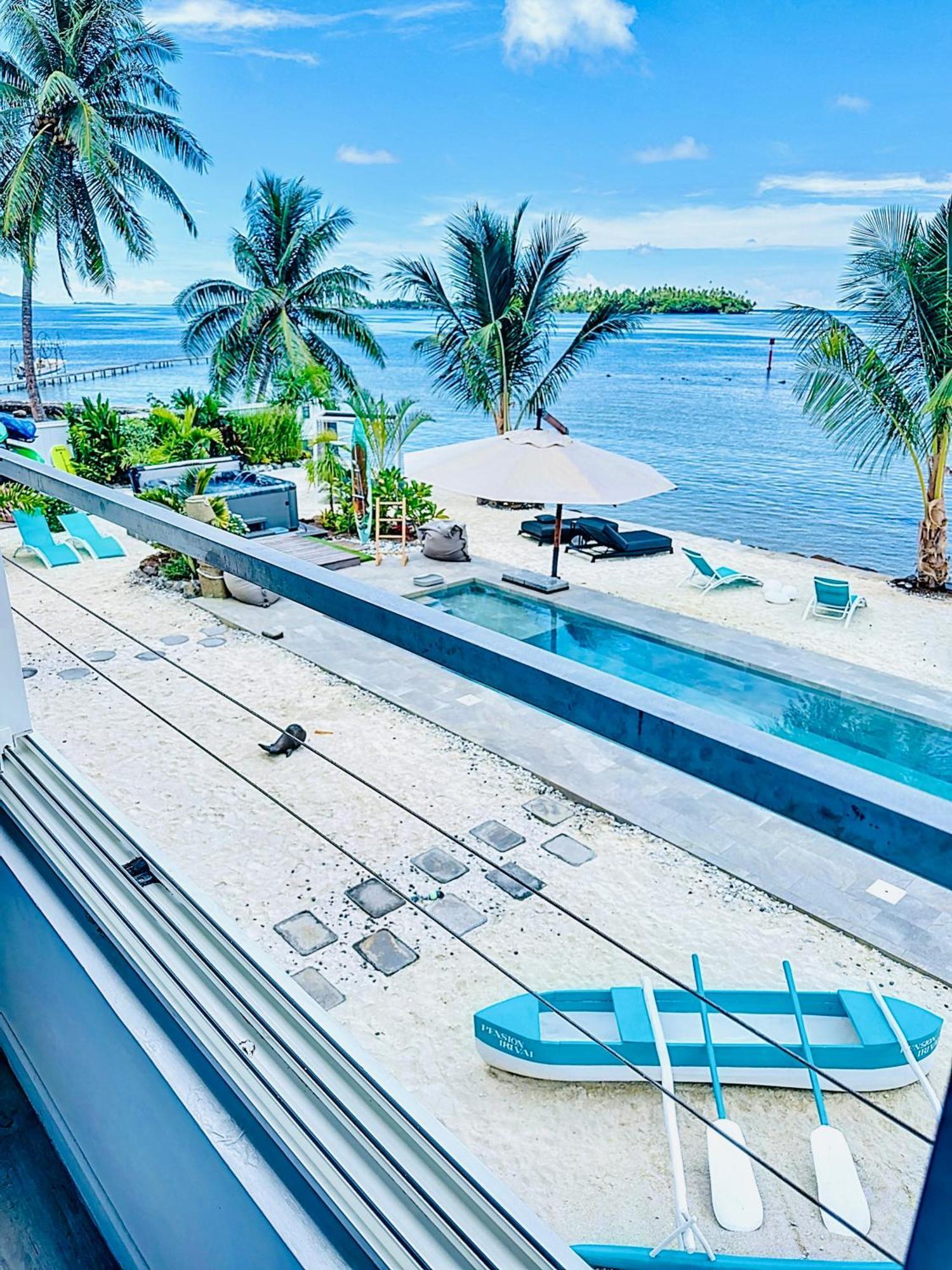 Pension Irivai, Appartement Uo Uo 3 Chambres Vue Mer 우투로아 외부 사진
