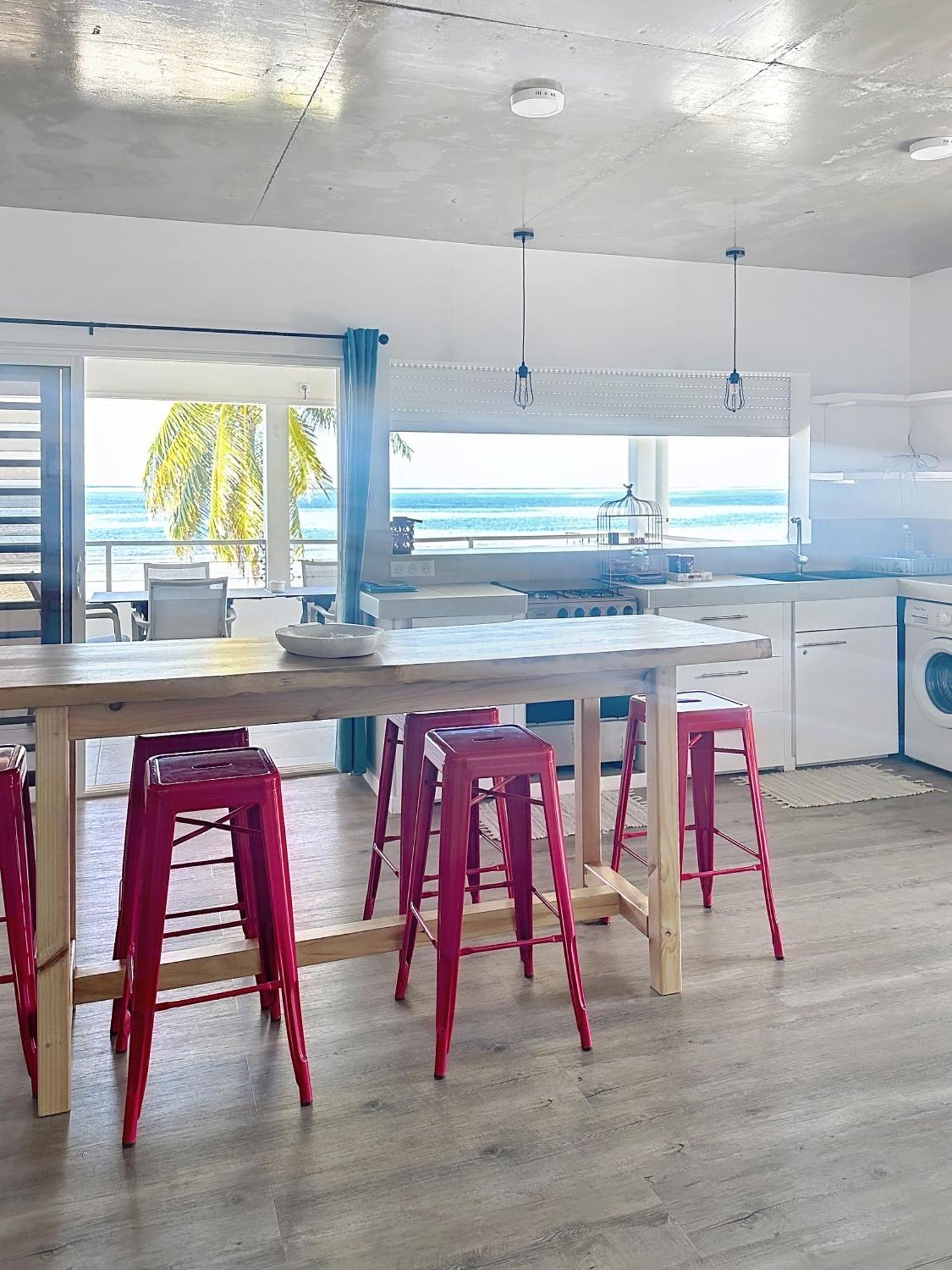 Pension Irivai, Appartement Uo Uo 3 Chambres Vue Mer 우투로아 외부 사진